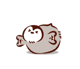 Primping penguin sticker #3386286