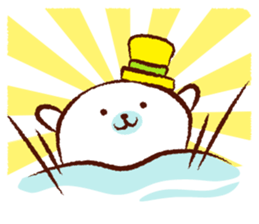 Primping penguin sticker #3386289