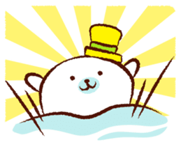 Primping penguin sticker #3386289