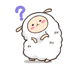 Mofuri of sheep sticker #3386830
