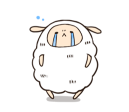 Mofuri of sheep sticker #3386838