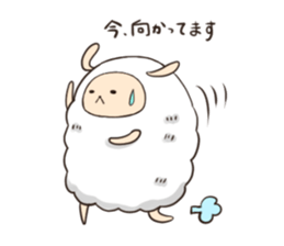 Mofuri of sheep sticker #3386843
