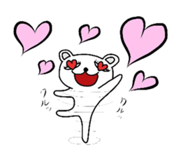 Polar Bear"Tetsukoyan" sticker #3386970