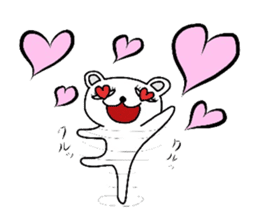 Polar Bear"Tetsukoyan" sticker #3386970