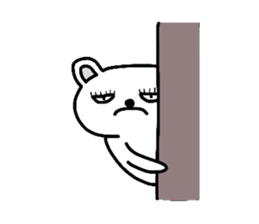 Polar Bear"Tetsukoyan" sticker #3386991