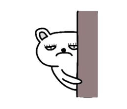 Polar Bear"Tetsukoyan" sticker #3386991