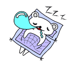 Polar Bear"Tetsukoyan" sticker #3387006