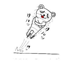 Polar Bear"Tetsukoyan" sticker #3387009