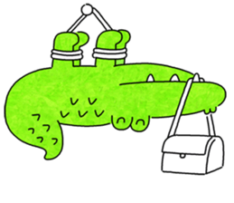 dorodoro ver.2 / stamp cartoon 01 - Ankh sticker #3387090