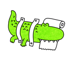 dorodoro ver.2 / stamp cartoon 01 - Ankh sticker #3387094