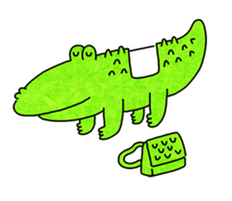 dorodoro ver.2 / stamp cartoon 01 - Ankh sticker #3387095