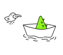 dorodoro ver.2 / stamp cartoon 01 - Ankh sticker #3387099