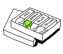 dorodoro ver.2 / stamp cartoon 01 - Ankh sticker #3387100