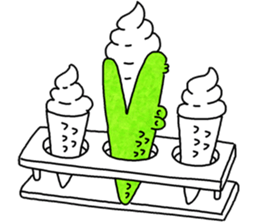 dorodoro ver.2 / stamp cartoon 01 - Ankh sticker #3387101