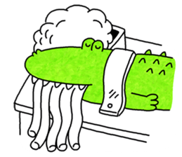 dorodoro ver.2 / stamp cartoon 01 - Ankh sticker #3387111