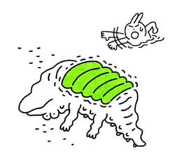 dorodoro ver.2 / stamp cartoon 01 - Ankh sticker #3387126