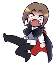 Vampire of the next door. Cristopher SD sticker #3387272