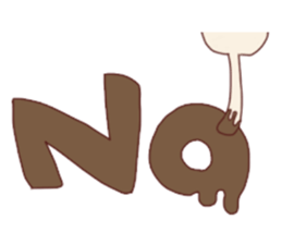 Chico of the chocolate cat sticker #3387337