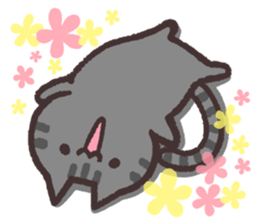 Balloon and cat sticker #3387404