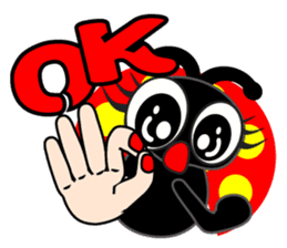 sign language of a new ladybug ver.2 sticker #3387935