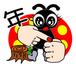 sign language of a new ladybug ver.2 sticker #3387964