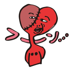 broken heart chan sticker #3388131