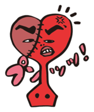broken heart chan sticker #3388132