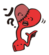broken heart chan sticker #3388138