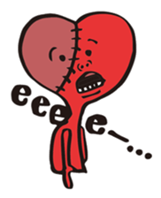 broken heart chan sticker #3388140