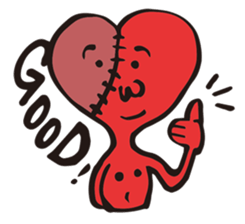 broken heart chan sticker #3388141