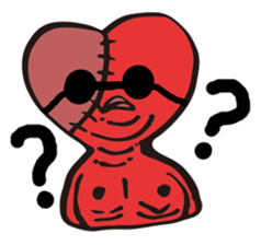 broken heart chan sticker #3388144