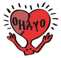 broken heart chan sticker #3388145