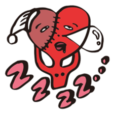 broken heart chan sticker #3388149