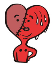 broken heart chan sticker #3388157