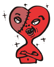 broken heart chan sticker #3388158