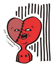 broken heart chan sticker #3388162
