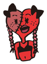 broken heart chan sticker #3388164