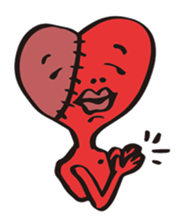 broken heart chan sticker #3388166