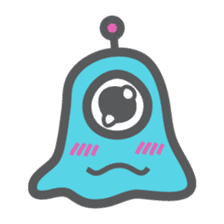 SAPPHIE The Little Alien sticker #3388330