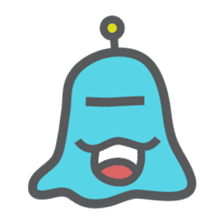 SAPPHIE The Little Alien sticker #3388331