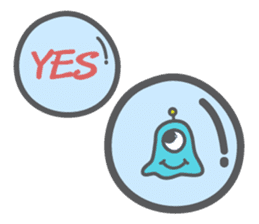 SAPPHIE The Little Alien sticker #3388338