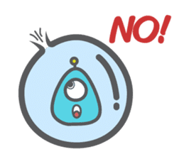 SAPPHIE The Little Alien sticker #3388339