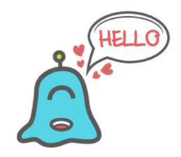 SAPPHIE The Little Alien sticker #3388341