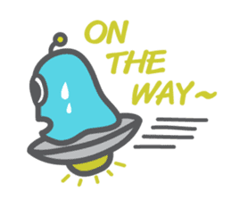 SAPPHIE The Little Alien sticker #3388344