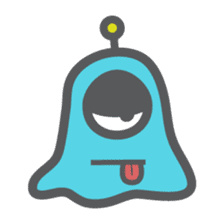 SAPPHIE The Little Alien sticker #3388346