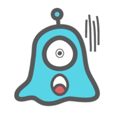 SAPPHIE The Little Alien sticker #3388351