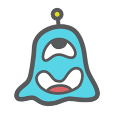 SAPPHIE The Little Alien sticker #3388352