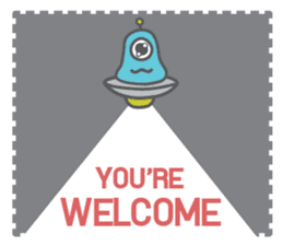 SAPPHIE The Little Alien sticker #3388368