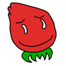 loose character of strawberry sticker #3388490