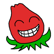 loose character of strawberry sticker #3388493